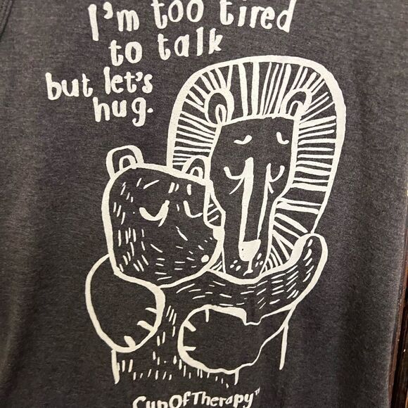 Women’s NWT Cup Of Therapy hug tank top. Size M. - Picture 2 of 8